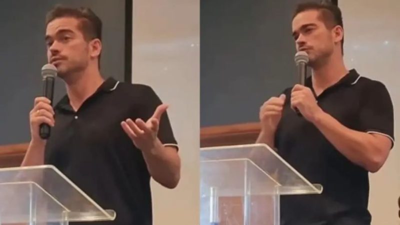 Sidney Sampaio testemunha conversão em meio a crise