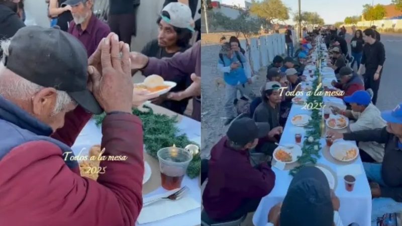 igreja oferece Ceia de Natal para pessoas carentes