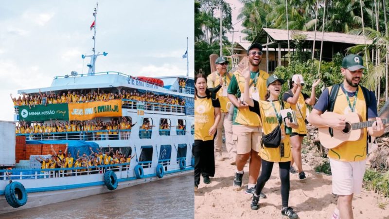 200 jovens evangelizam na Ilha de Marajó e levam vidas a Jesus: “O poder de Deus transforma”