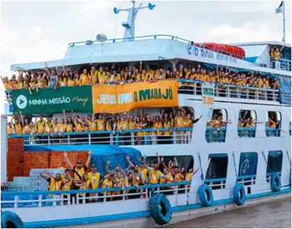 Ação missionária atrai centenas de jovens para a Ilha de Marajó