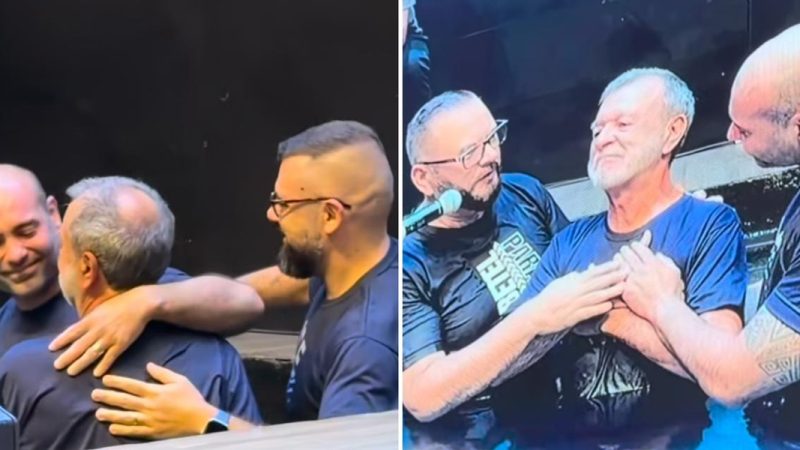 Homem desenganado pelos médicos é curado e batizado no RS: ‘Vou ganhar muitos para Ele’