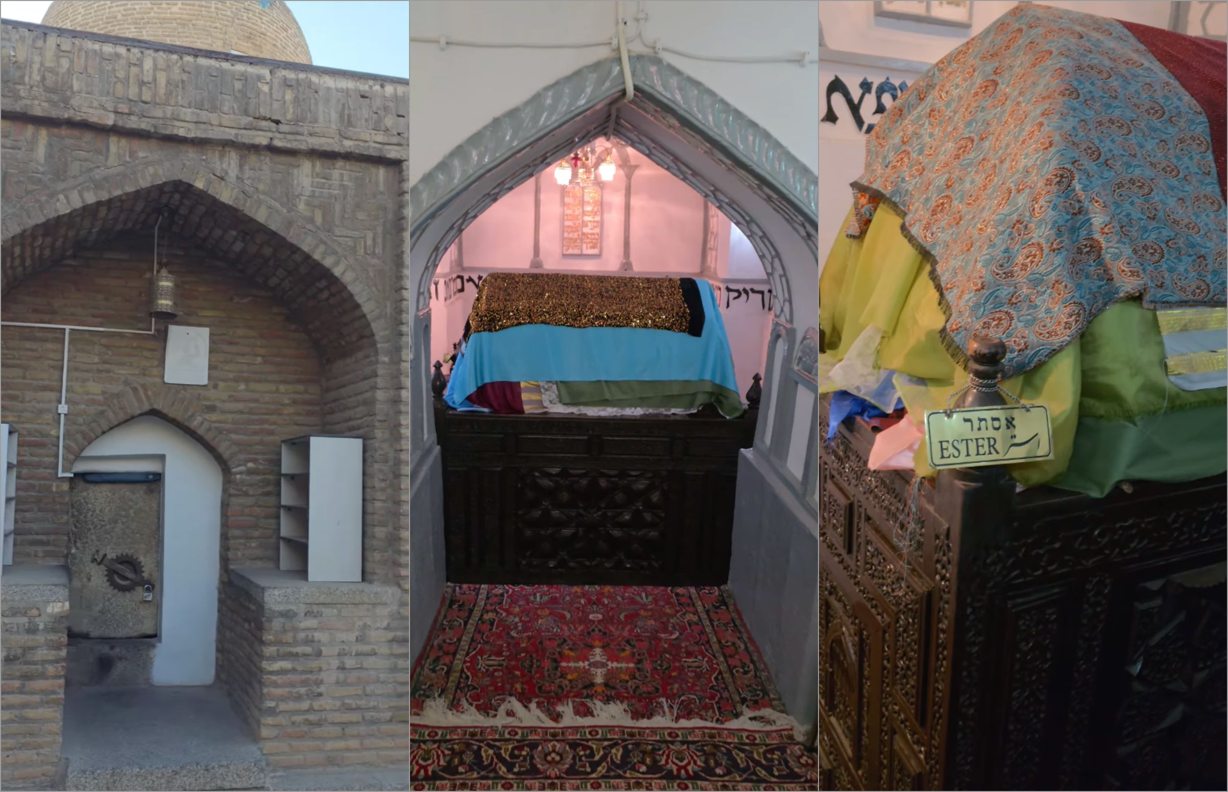 Vídeo mostra interior da tumba de Ester e Mordecai no Irã