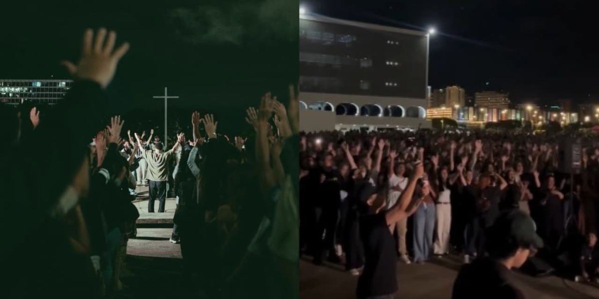 Culto em praça atrai milhares e registra conversões e curas em Brasília: “O Céu desceu”