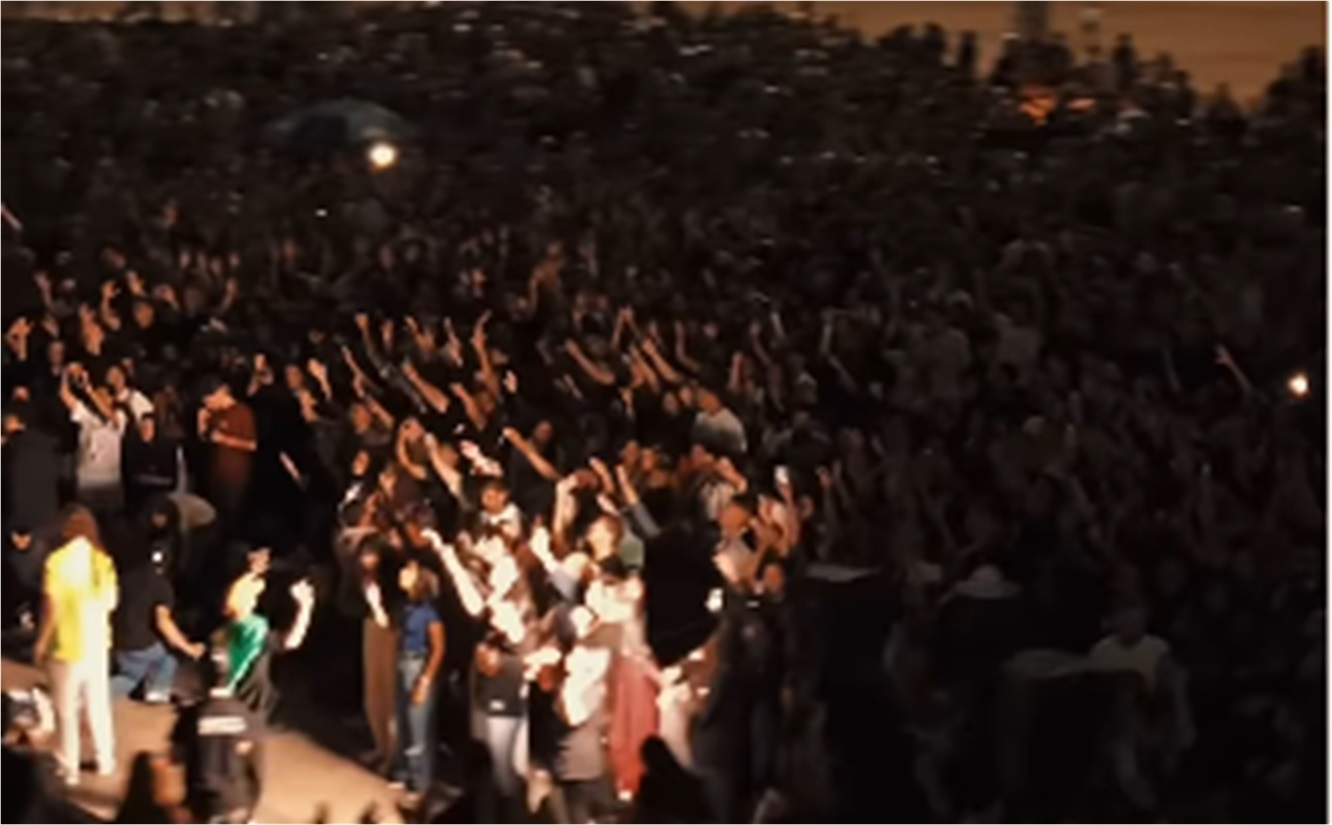 Evento evangelístico ao ar livre, em Brasília, reúne milhares