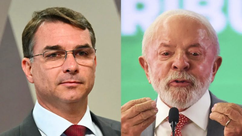 Flávio Bolsonaro aparece à frente de Lula na pesquisa Meio/Ideia