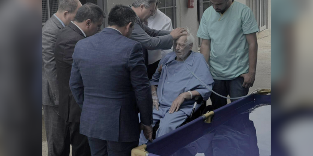 Idoso sob cuidados paliativos é batizado dentro de hospital no Paraná