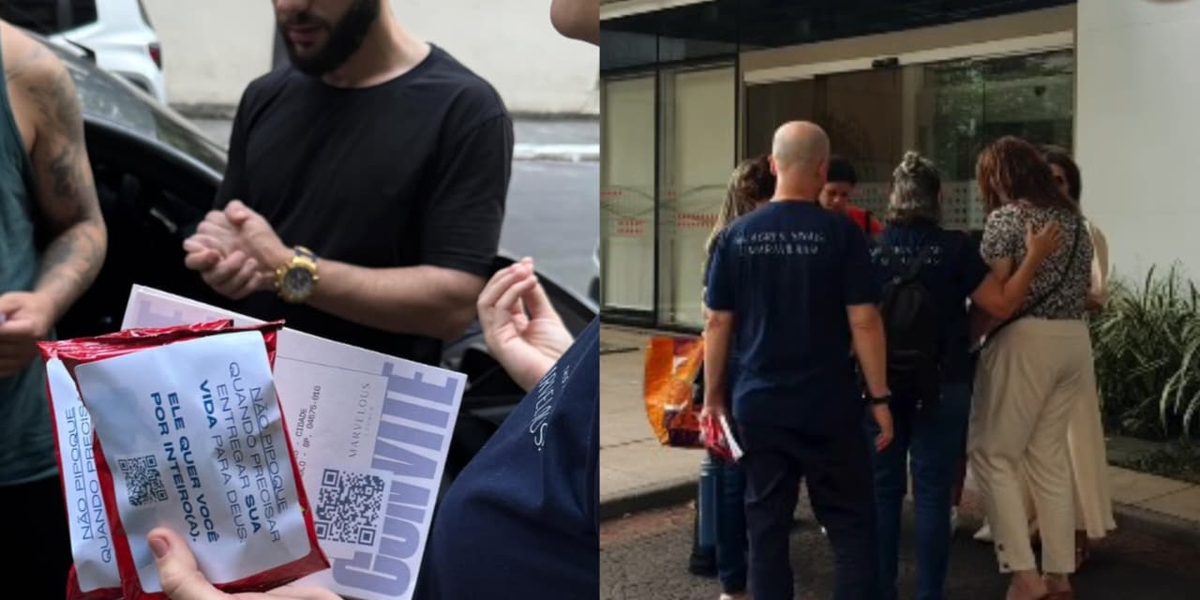 Igreja distribui pipoca nas ruas de SP e leva 51 pessoas a Jesus: ‘A fé nos moveu’