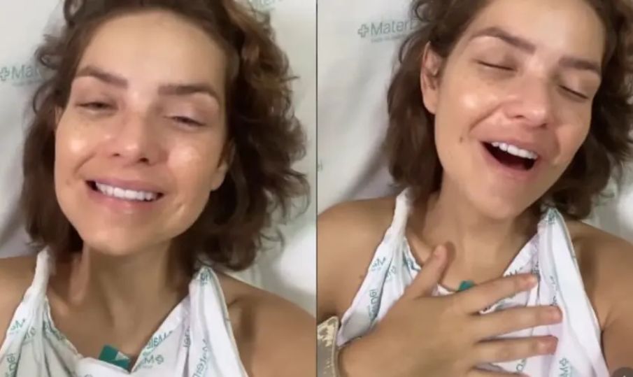 Após nova cirurgia, Camila Campos louva no hospital – Good Prime