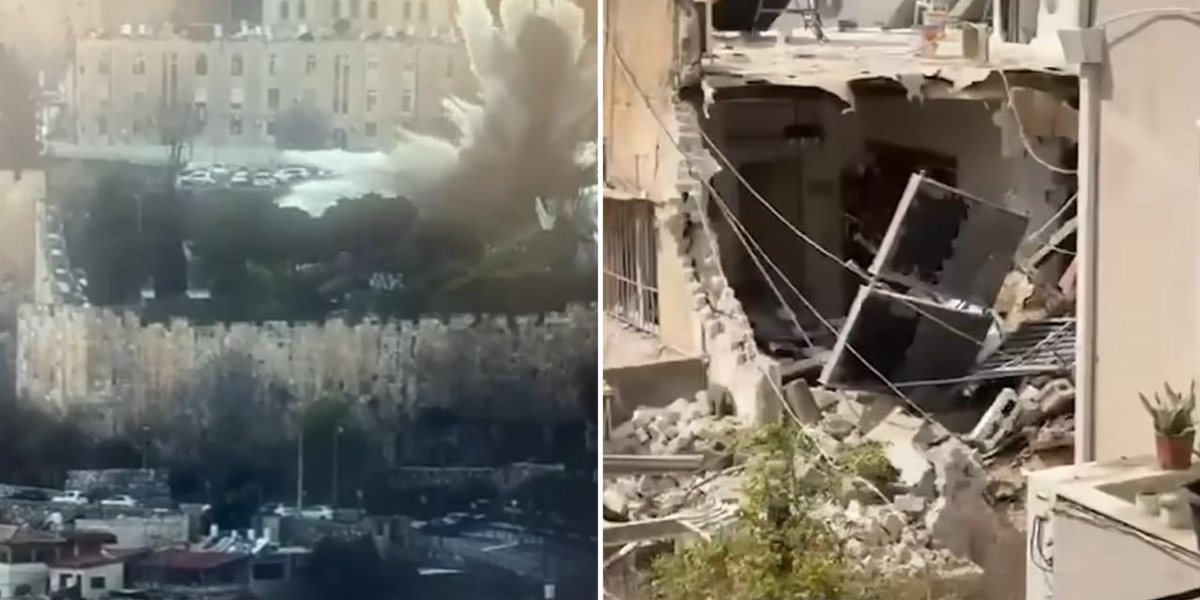 Cristãos israelenses pregam Jesus em meio a explosões de mísseis às vésperas da Páscoa