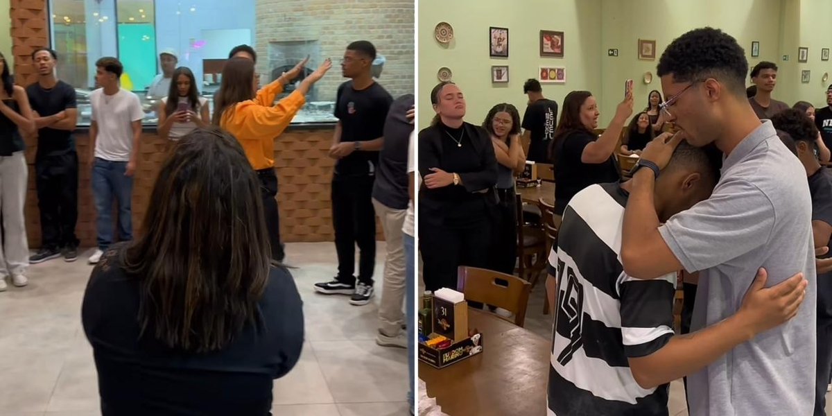 Cristãos oram por funcionários e clientes em pizzaria em SP: ‘Mostraram o amor de Cristo’
