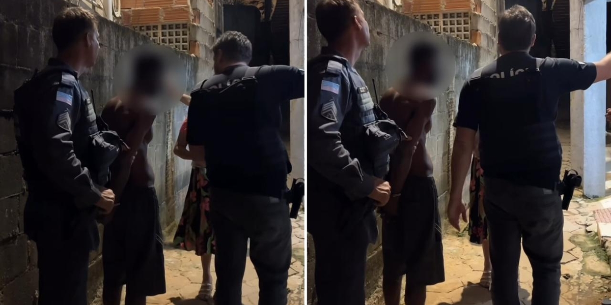 Delegado aconselha homem preso na porta de igreja: “Deus tem poder para restaurar sua vida”