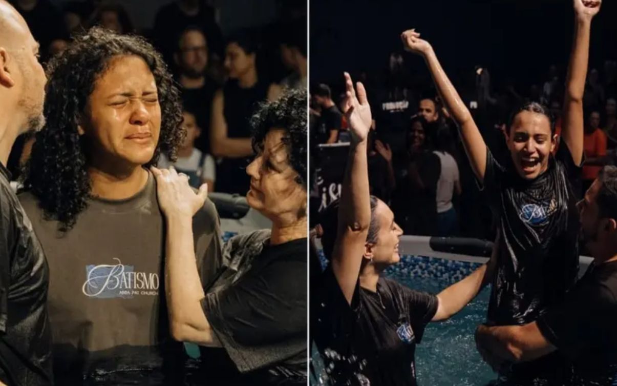 Igreja em SC celebra o batismo de 400 novos convertidos