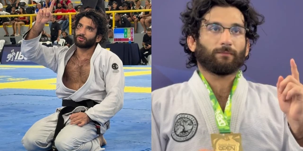 Lutador prega o Evangelho após vencer campeonato de jiu-jitsu: “Jesus é a salvação”