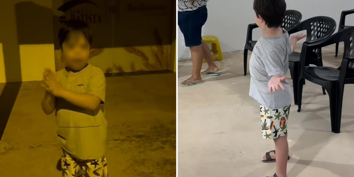 Menino de 6 anos inspira ao levar pastor a abrir igreja fora de horário para adorar a Deus