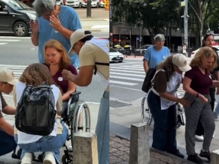 Mulher volta a andar e aceita Jesus em evangelismo: “O poder de Deus se manifestou”