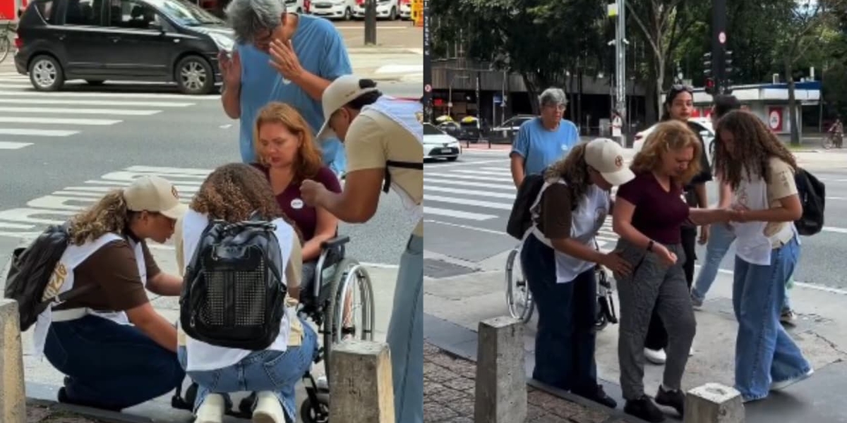 Mulher volta a andar e aceita Jesus em evangelismo: “O poder de Deus se manifestou”