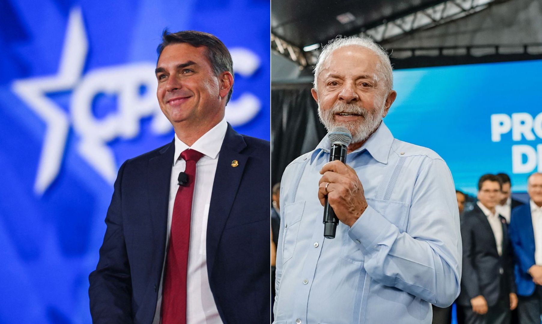 Paraná Pesquisas mostra Flávio à frente de Lula no 2° turno