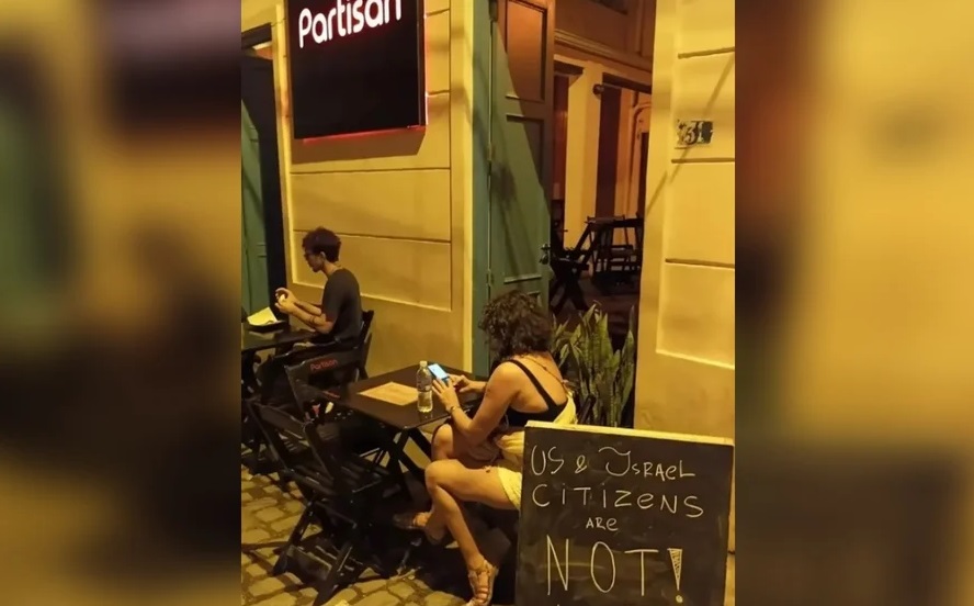 Bar de filiado ao PSOL é multado por frase de ódio contra Israel