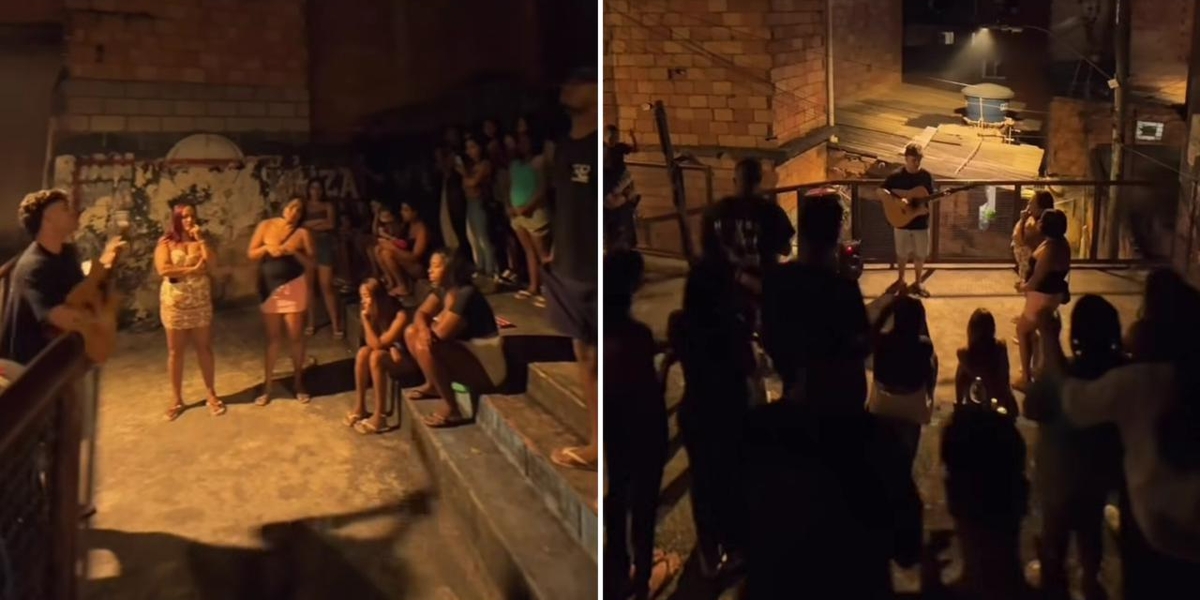 Evangelista faz culto em praça de favela e impacta moradores: “O amor de Deus estava ali”