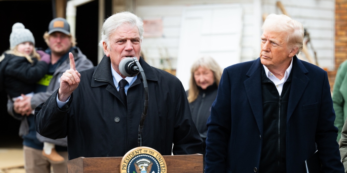 Franklin Graham enviou carta para Trump aceitar Jesus: “Boas obras não levam ao Céu”