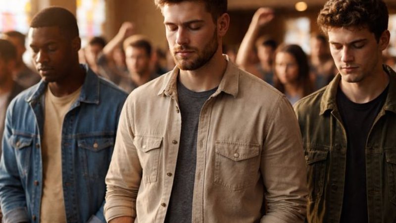 Homens jovens afirmam que ‘religião é muito importante’ em suas vidas, diz pesquisa nos EUA