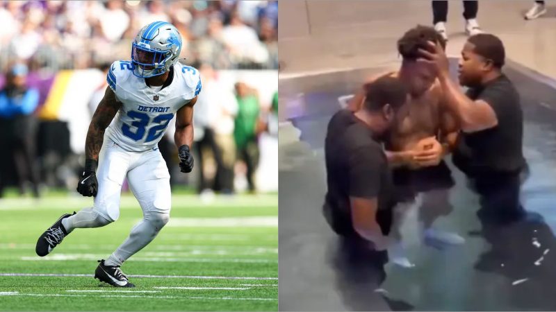 Jogador da NFL testemunha seu batismo: ‘Precisava ser salvo’