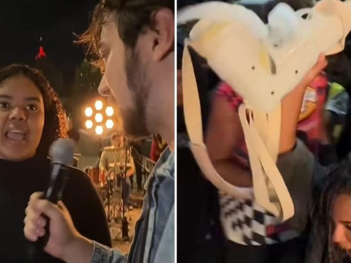 Jovens são curados em culto na Praça da Sé após orações: ‘Jesus os tocou’