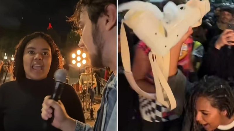 Jovens são curados em culto na Praça da Sé após orações: ‘Jesus os tocou’