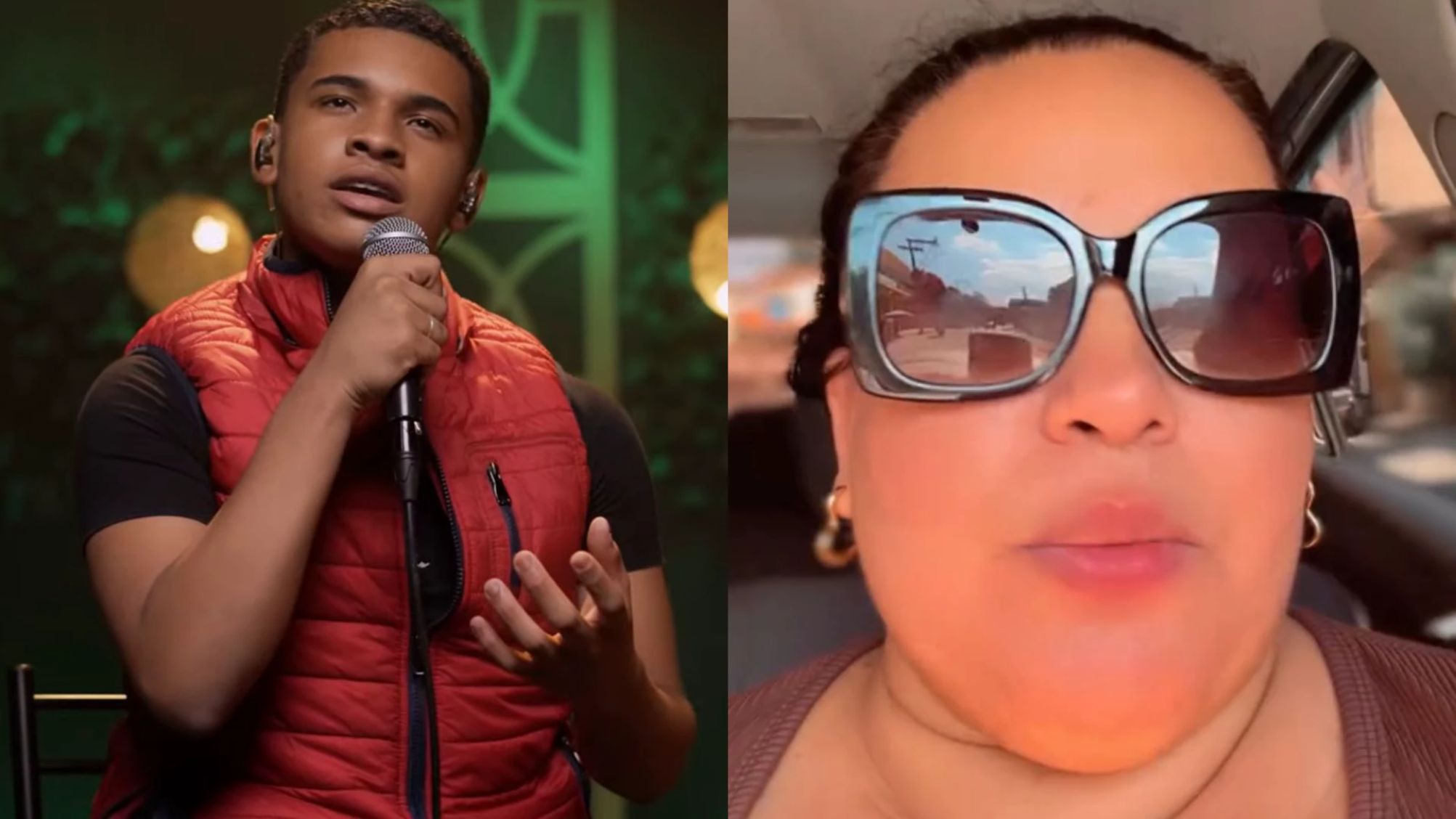 Kaiky Mello foi entubado após forte pneumonia, relatou a mãe