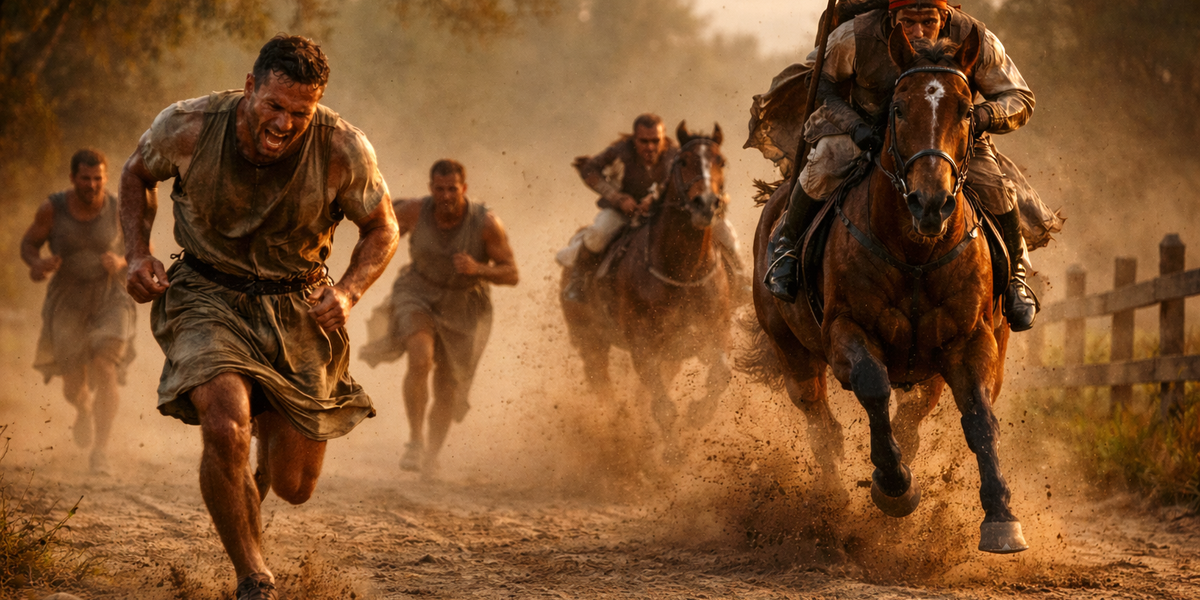 Se você correu com homens e eles o cansaram, como poderá competir com cavalos? Entenda.