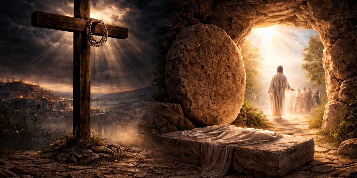 Sexta-feira Santa e Domingo Páscoa: Da cruz à esperança da ressurreição