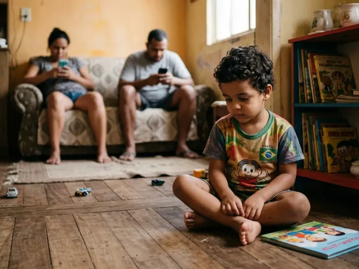 53% das famílias brasileiras não leem para crianças