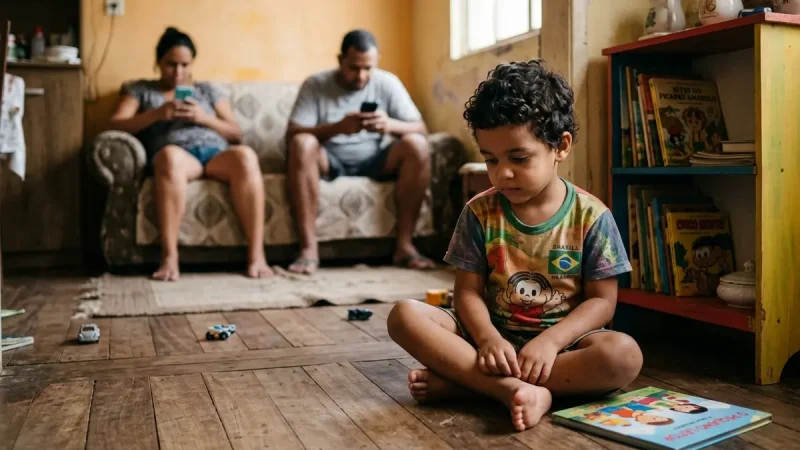 53% das famílias brasileiras não leem para crianças