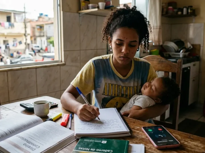 Metade das jovens brasileiras enfrenta tripla jornada