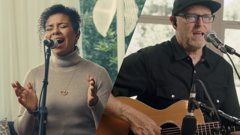 Nívea Soares canta a versão em português de “Majesty (Here I Am)” com Stu G