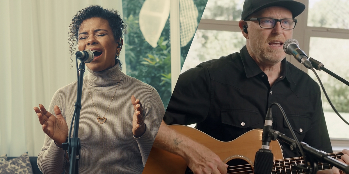 Nívea Soares canta a versão em português de “Majesty (Here I Am)” com Stu G